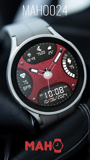 MAHO024 Wear OS Watch Face Screenshot 2