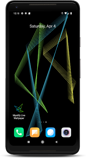 Mystify Live Wallpaper Screenshot 0