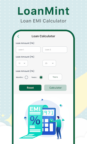 LoanMint : Loan EMI Calculator Screenshot 2