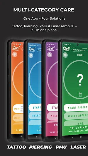 Start aftercare Screenshot 1