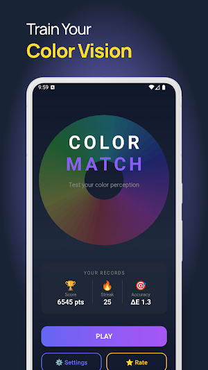 Color Puzzle: Guess the Hue Screenshot 0