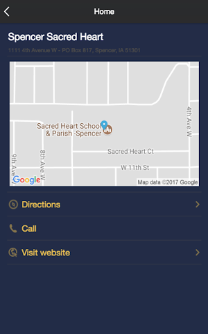 Spencer Sacred Heart Screenshot 3