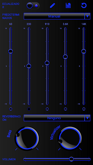 SKIN PLAYERPRO V3 DARK BLUE Screenshot 3