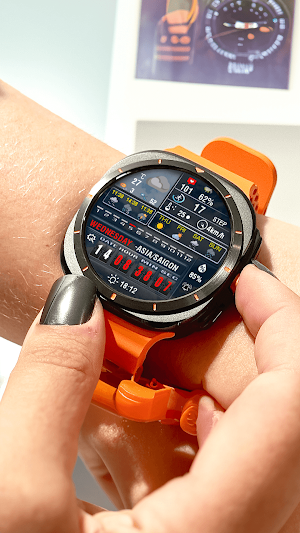 N-SPORT746 Digital Watch Face Screenshot 0
