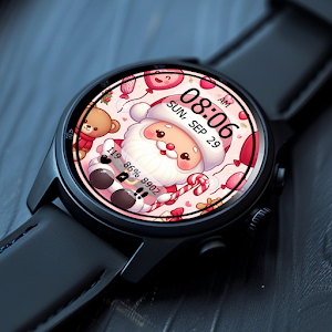 KeyWF52 Santa Claus Watch Face Screenshot 2