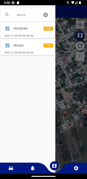 MILEG GPS Screenshot 2