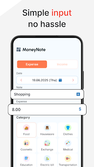 Money Tracker Expense - Budget Screenshot 1