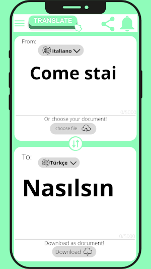 Turkish - Italian Translator Screenshot 3