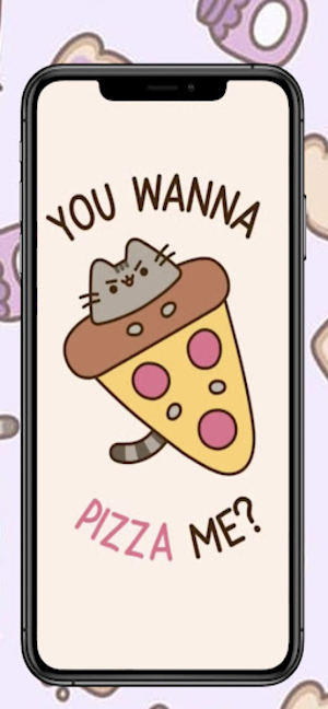 Pusheen Cat 4K Wallpaper Screenshot 1