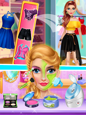 College girl date makeover - Beach dress up party Screenshot 0