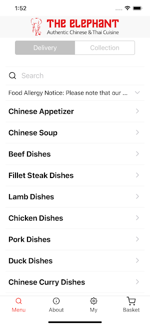 The Elephant Restaurant Screenshot 0