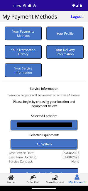 MyFuelAccount Screenshot 3