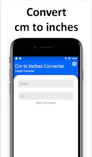 Cm to Inches Converter Screenshot 0