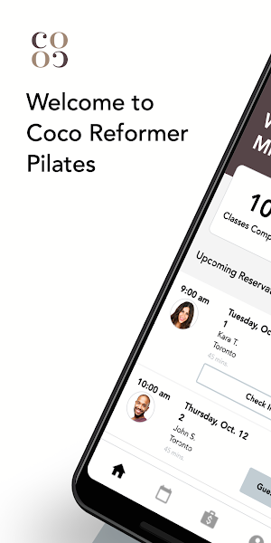 Coco Reformer Pilates Screenshot 0