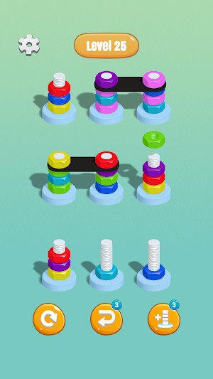 Nut Sort Master - Color Puzzle Screenshot 3