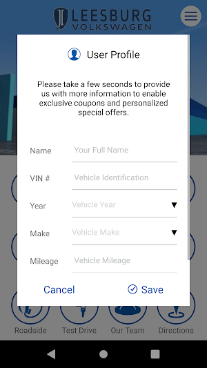 Leesburg Volkswagen Screenshot 2