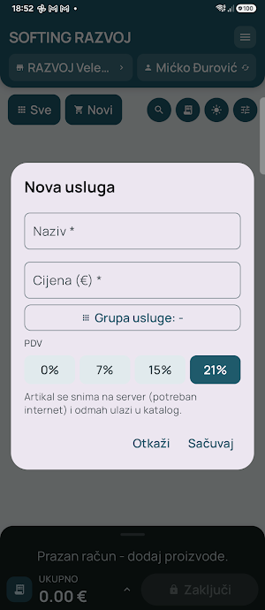 eFaktura.me Screenshot 2