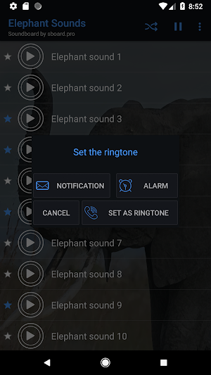 Elephant sounds ~ Sboard.pro Screenshot 2