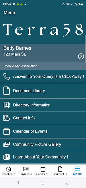 Terra58 Management Screenshot 3