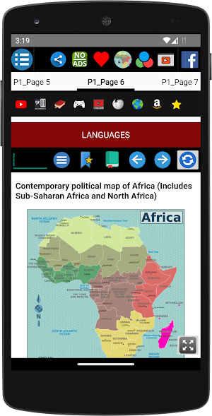 Map of Africa screenshot 7