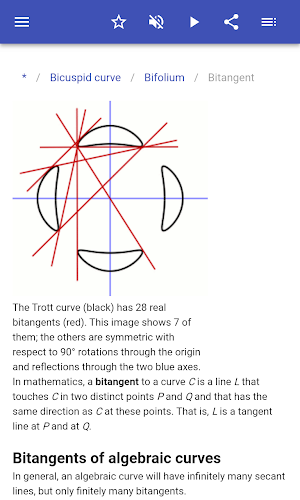 Algebraic geometry Screenshot 2
