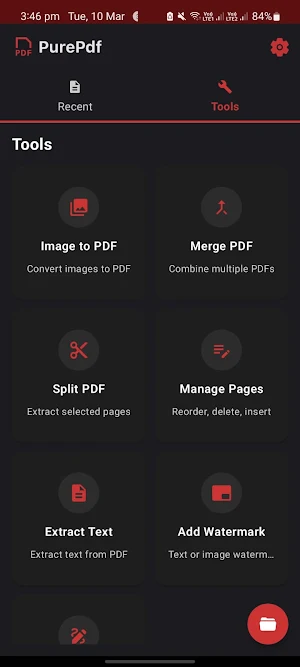 PurePdf Screenshot 2