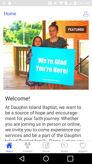 Dauphin Island Baptist Church Screenshot 0