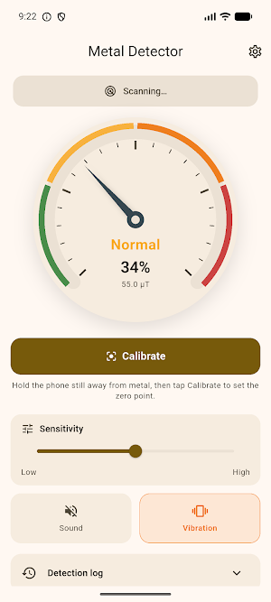 Metal Detector: EMF Gauge Screenshot 2