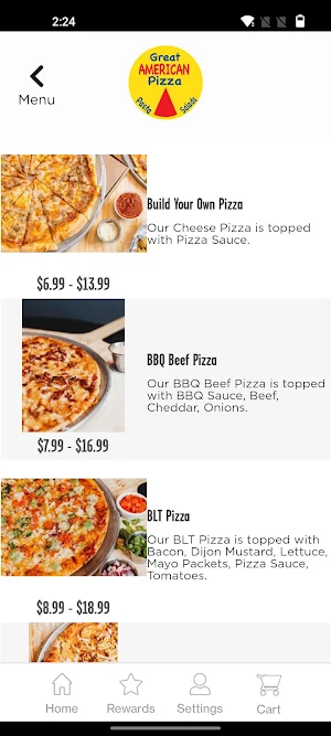 Great American Pizza Screenshot 3