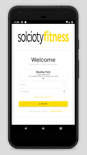 Solcioty Fitness App Screenshot 0