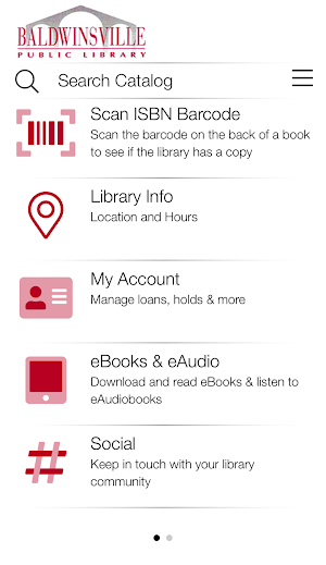 Baldwinsville Public Library Screenshot 0