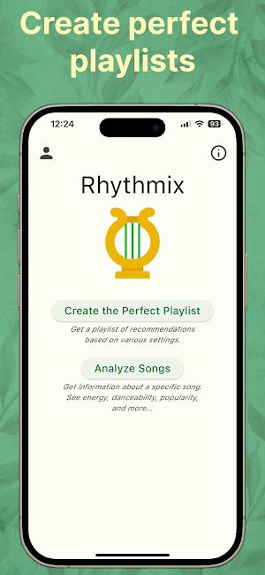 Rhythmix - Playlist Maker Screenshot 2