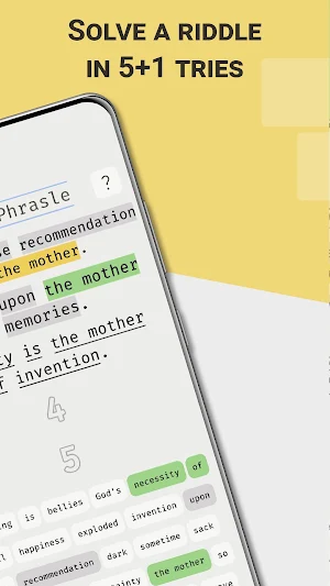 Phrasle Master: Word Puzzle Screenshot 1