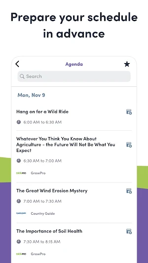Farm Forum Event Conference Screenshot 2