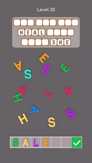 Letter Mix: Match & Find Words Screenshot 1