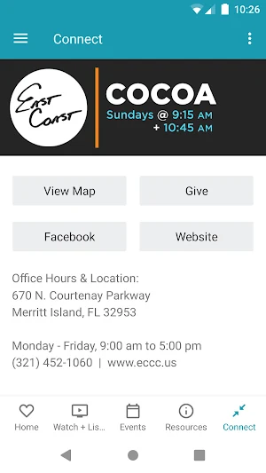 East Coast App Screenshot 2