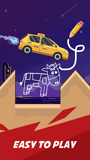 Draw Bridge: Save Car Puzzle Screenshot 3