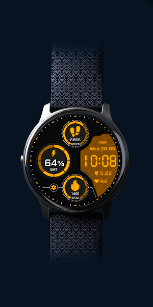 Digital Lumetric Watch Face Screenshot 2