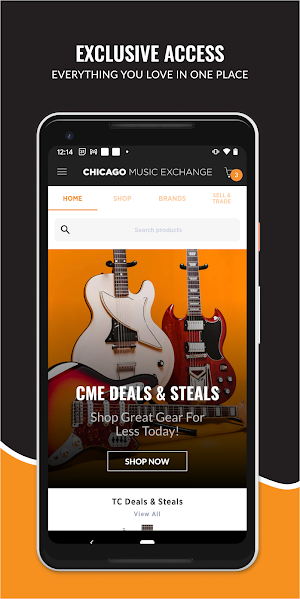 Chicago Music Exchange Screenshot 1