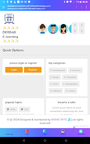DERBAB SCHOOLS Screenshot 3