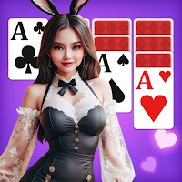 Solitaire Girls: Card Games