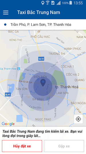 Taxi Bắc Trung Nam Screenshot 2