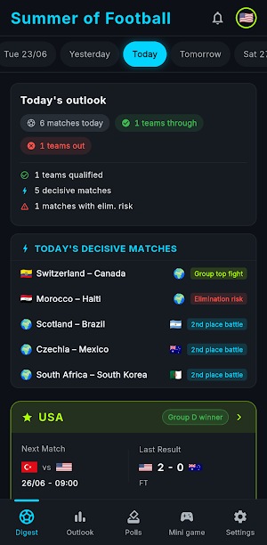 MatchPulse Football Cup 2026 Screenshot 0