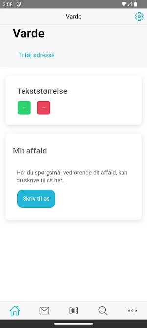 DIN affaldsguide Screenshot 1