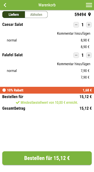 Bhatti's Pizza Soest Screenshot 1
