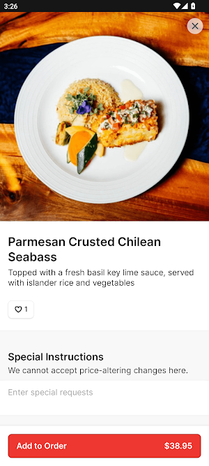 The Islander Grill Screenshot 2