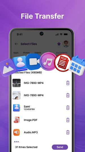 Data Transfer : Copy My Data Screenshot 0