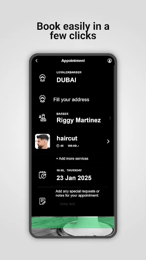 LOYALTY BARBERSHOP Screenshot 2