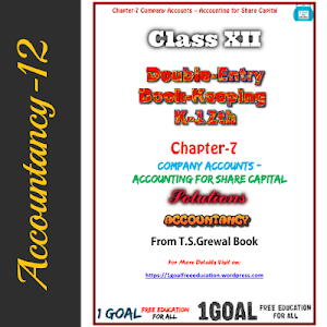 Account Class-12 Solutions (TS Grewal Vol-2) Screenshot 1