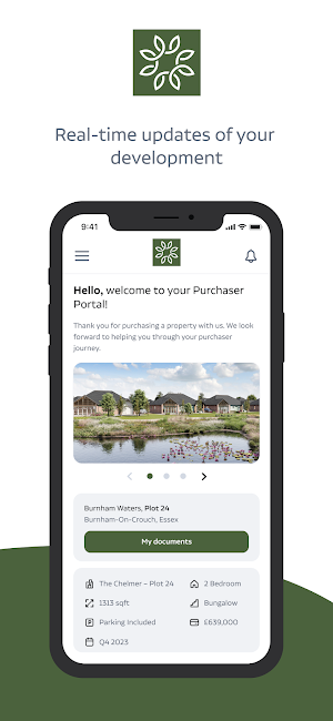 Burnham Waters Customer Portal Screenshot 0